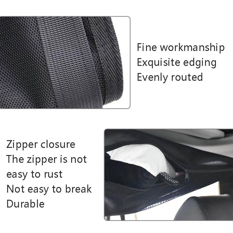 Car Storage Network Pocket Car Roof Seating Room Mesh Folding Hanging Bag, Style: Single Layer(Red) - Stowing Tidying by PMC TechLife | Online Shopping South Africa | PMC TechLife | Buy Now Pay Later Mobicred