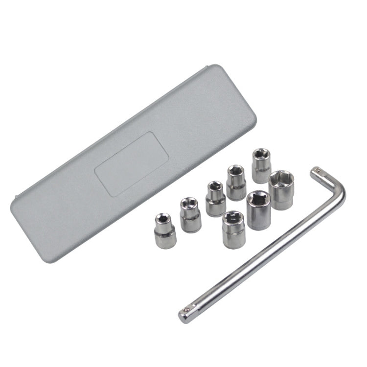 10 PCS / Set CY-0117 Sleeve Combination Tool Set Ratchet Repair Emergency Tricycle Auto Repair Multi-Function Set - Hand Tool Sets by PMC TechLife | Online Shopping South Africa | PMC TechLife | Buy Now Pay Later Mobicred