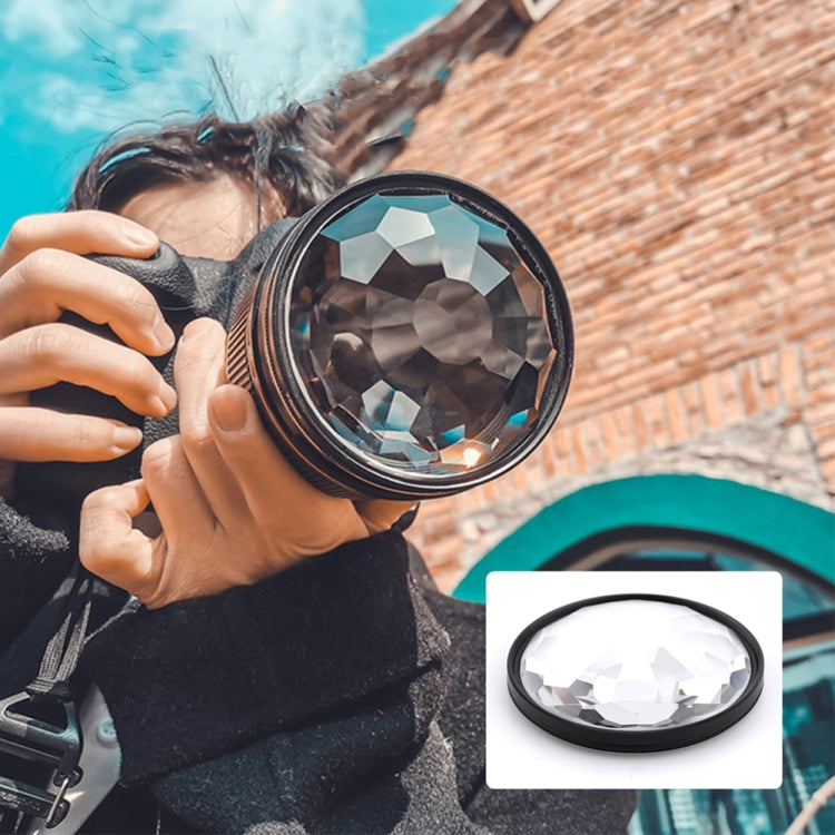 77mm 77mm Kaleidoscope Prism Foreground Blur Camera Glass Filter Lens - free shipping - PMC TechLife - Order now!