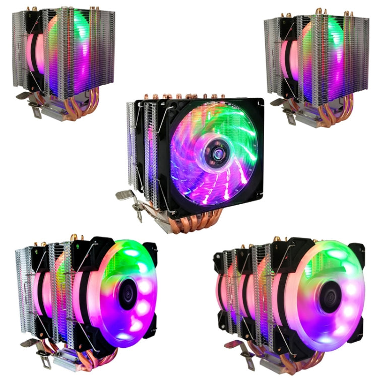 COOL STORM CT-4U-9cm Heat Pipe Dual-Tower CPU Radiator Copper Pipe 9 Cm Fan For Intel/AMD Platform Specification： Aurora Single Fan 3 Line - free shipping - PMC Jewellery - Order now!