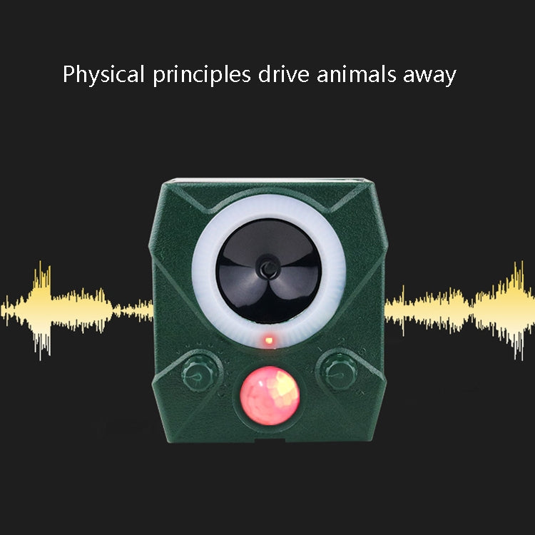 Electronic Rodent Repeller Ultrasonic Outdoor Animal Repeller(Green) - free shipping - PMC TechLife - Order now!