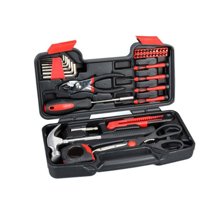 39 In 1 9639 Carbon Steel Auto Repair Tool Set Household Hardware Combination Tool Box - Hand Tool Sets by PMC Jewellery | Online Shopping South Africa | PMC Jewellery | Buy Now Pay Later Mobicred