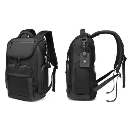 Ozuko 9409 Men Business 15.6-inch Laptop Backpack Travel Sports Leisure Backpack(Black) - Backpacks by Ozuko | Online Shopping South Africa | PMC Jewellery