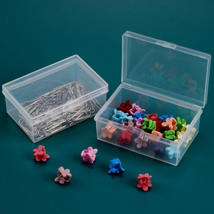 20 PCS Rectangular Transparent Storage Box Plastic Universal Packaging Box With Cover Parts Accessories Storage Box - Storage Boxes by PMC TechLife | Online Shopping South Africa | PMC TechLife | Buy Now Pay Later Mobicred