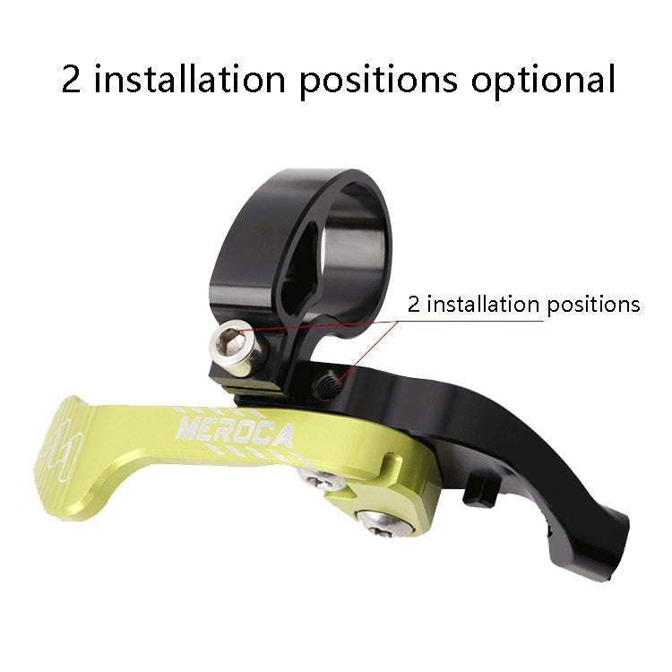 MEROCA Bicycle Telescoping Pipeline Controller Lifting Sitting Pipeline Control Switch(Black Purple) - Bicycle Seat Posts by PMc TechLife | Online Shopping South Africa | PMc TechLife | Buy Now Pay Later Mobicred