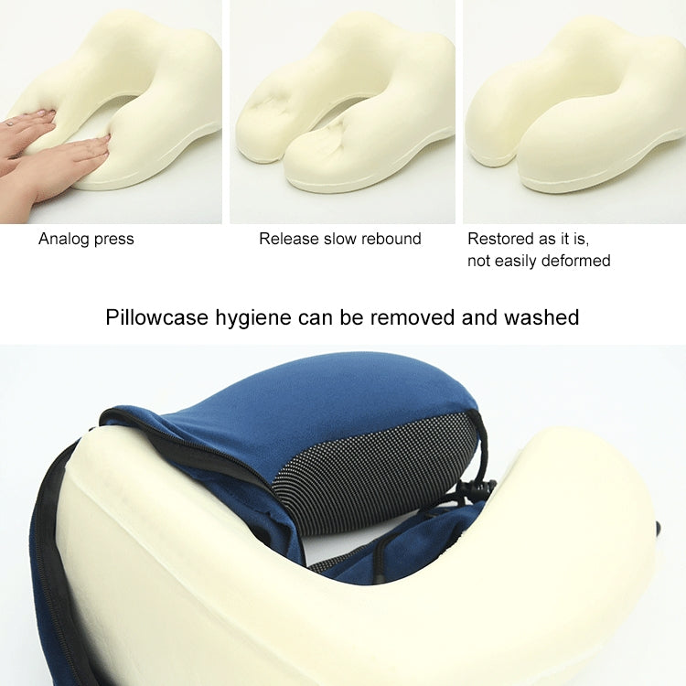 Magnetic Memory Foam U-shaped Pillow Suitable for Travel Solid Pillows(Pink) - Cushions & Pillows by PMC TechLife | Online Shopping South Africa | PMC TechLife | Buy Now Pay Later Mobicred