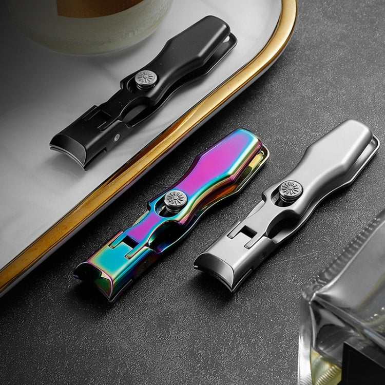 Stainless Steel Large Anti-Fly Splattering Nail Knife Large Opening Nail Cutting(Colorful) - Nail Clipper by PMC Jewellery | Online Shopping South Africa | PMC Jewellery | Buy Now Pay Later Mobicred