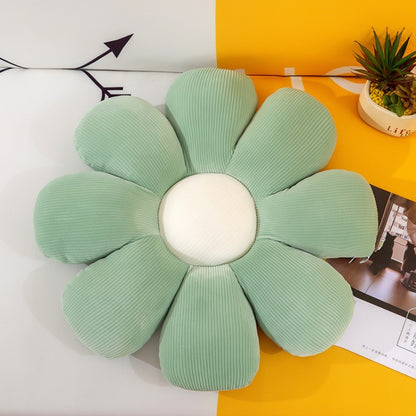 Small Daisy Flower Soft Elastic Cushion Pillow 72cm(Dark Green) - Cushions & Pillows by PMC Jewellery | Online Shopping South Africa | PMC Jewellery | Buy Now Pay Later Mobicred