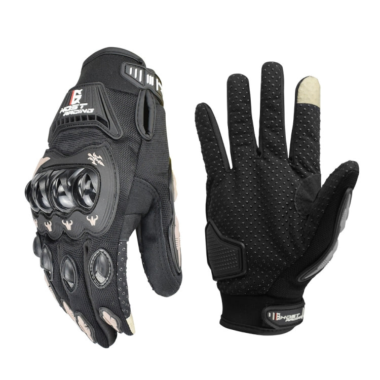 GHOST RACING GR-ST04 Motorcycle Gloves Anti-Fall Full Finger Riding Touch Gloves, Size: L(Gray) - Locomotive Gloves by GHOST RACING | Online Shopping South Africa | PMC TechLife | Buy Now Pay Later Mobicred