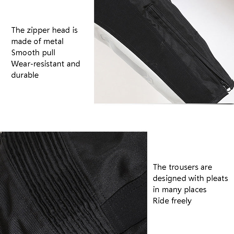GHOST RACING GR-K06 Motorcycle Riding Trousers Racing Motorcycle Anti-Fall Windproof Keep Warm Pants, Size: M(Grey) - free shipping - PMC TechLife - Order now!