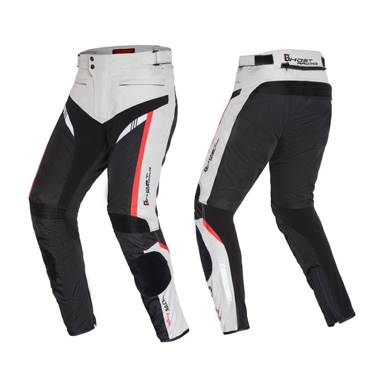 GHOST RACING GR-K06 Motorcycle Riding Trousers Racing Motorcycle Anti-Fall Windproof Keep Warm Pants, Size: XL(Grey) - free shipping - PMC TechLife - Order now!
