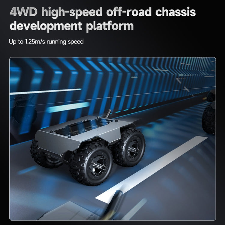 Waveshare WAVE ROVER Flexible Expandable 4WD Mobile Robot Chassis, Onboard ESP32 Module(EU Plug) - free shipping - PMC TechLife - Order now!