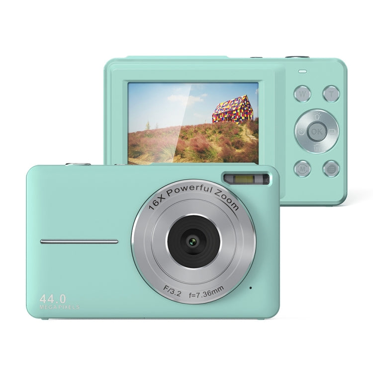 DC403L-AF 2.4-Inch 16X Zoom HD Digital Camera Mini Children Photography Camera US Plug(Green) - free shipping - PMC TechLife - Order now!