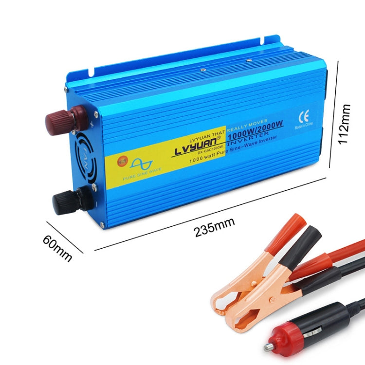 LVYUAN  2000W Car Home Pure Sine Wave Solar Inverter, Specification: 60V To 220V - Pure Sine Wave by PMC TechLife | Online Shopping South Africa | PMC TechLife | Buy Now Pay Later Mobicred