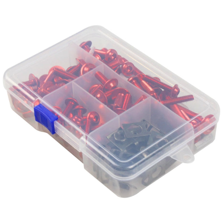 177 PCS/ Box Motorcycle Modification Accessories Windshield Cover Set Screw(Blue) - Others by PMC TechLife | Online Shopping South Africa | PMC TechLife | Buy Now Pay Later Mobicred