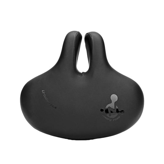 Bike No Nasal Seat Mountain Bike Saddle Comfortable Shock Absorption Bicycle Outdoor Cycling Accessories Saddle(Black) - Bicycle Saddle by PMC Jewellery | Online Shopping South Africa | PMC Jewellery