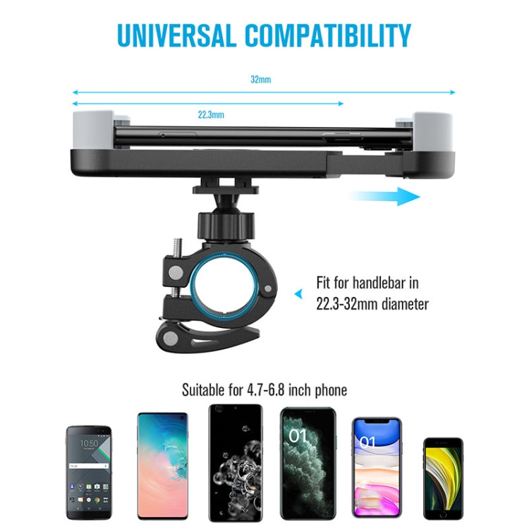 H16 Bicycle Bracket Motorcycle Mobile Phone Navigation Bracket - Holders by PMC TechLife | Online Shopping South Africa | PMC TechLife | Buy Now Pay Later Mobicred