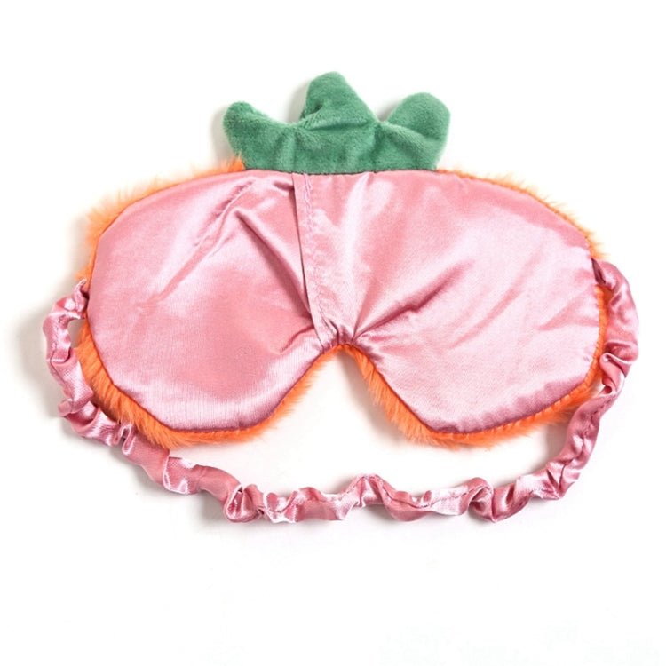 Fruit Plush Eye Mask Cute Soft Girl Sleep Blackout Eye Mask(Cactus) - free shipping - PMC TechLife - Order now!