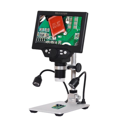 G1200D 7 Inch LCD Screen 1200X Portable Electronic Digital Desktop Stand Microscope(AU Plug Without Battery) - Digital Microscope by PMC Jewellery | Online Shopping South Africa | PMC Jewellery | Buy Now Pay Later Mobicred