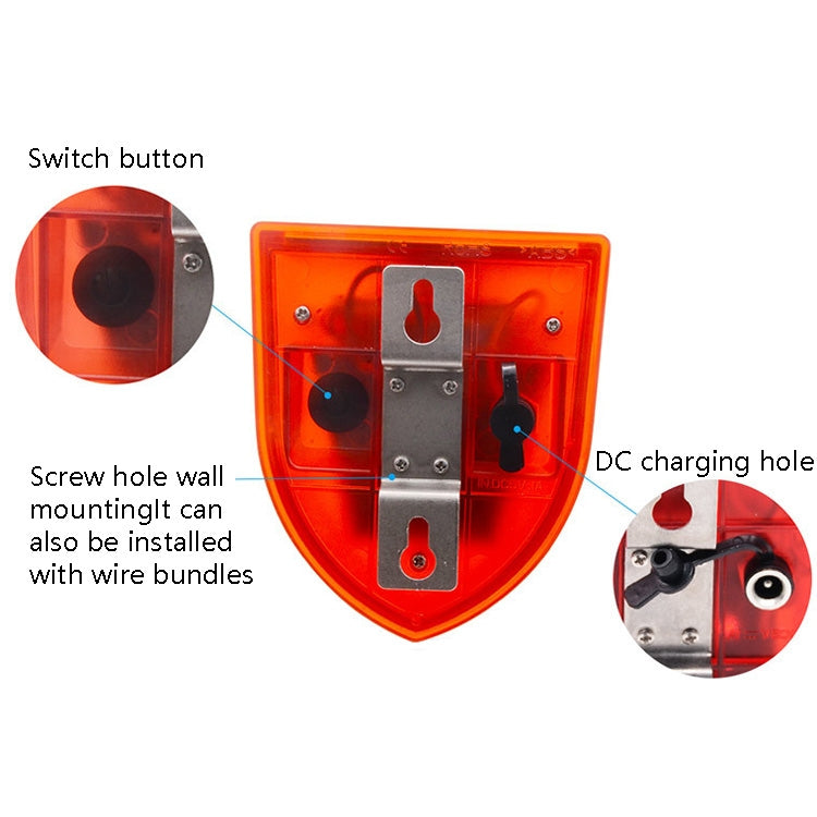 N911M Solar Animal Repeller Outdoor Sound And Light Alarm, Specification: with Induction - Others Alarm by PMC TechLife | Online Shopping South Africa | PMC TechLife | Buy Now Pay Later Mobicred