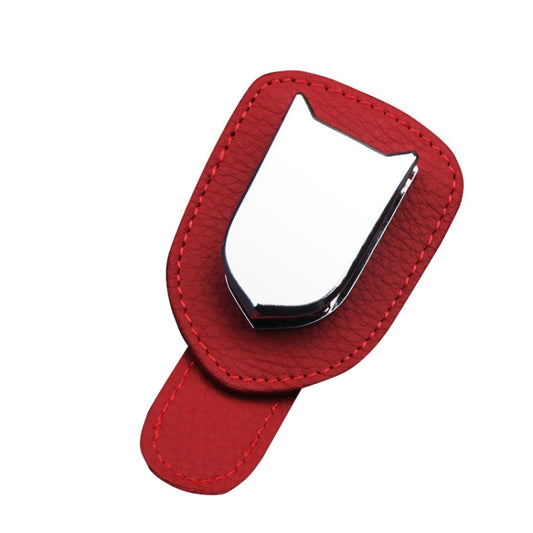 529 Car Sun Visor Glasses Clip Sunglasses Holder(Red) - Sunglasses & Glasses Clips by PMC Jewellery | Online Shopping South Africa | PMC Jewellery | Buy Now Pay Later Mobicred