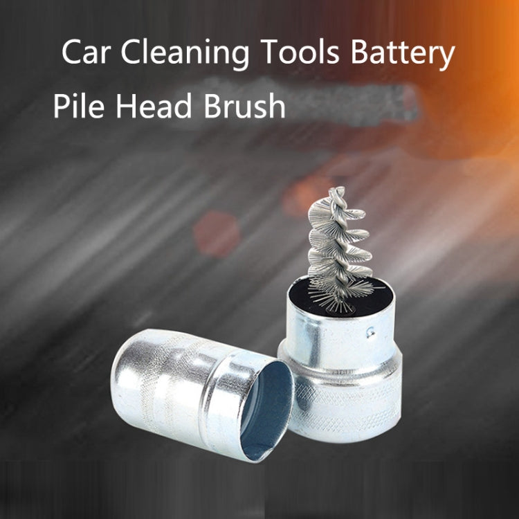 5 PCS 114 Car Cleaning Tools Battery Pile Head Brush(As Show) - Others by PMC TechLife | Online Shopping South Africa | PMC TechLife | Buy Now Pay Later Mobicred