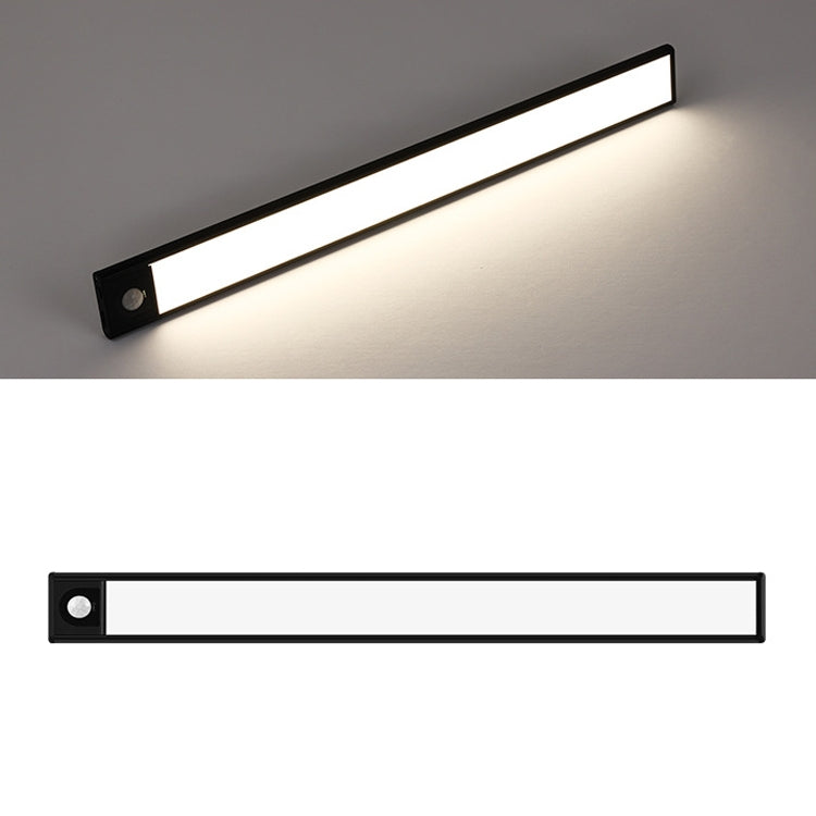 Intelligent Automatic Human Body Induction Wireless LED Lamp 60cm(Black + Neutral Light) - Sensor LED Lights by PMc TechLife | Online Shopping South Africa | PMc TechLife | Buy Now Pay Later Mobicred