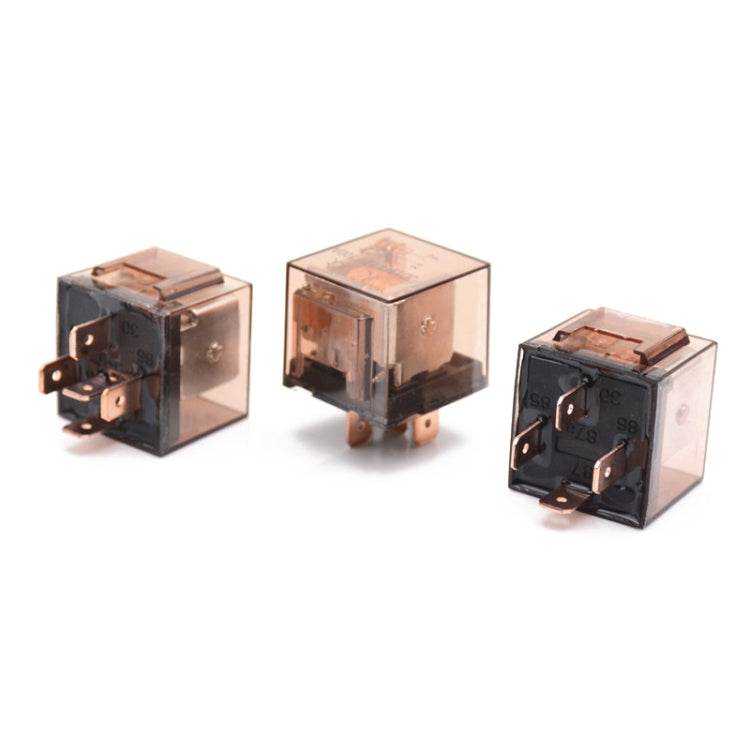 5 PCS 100A Automotive Relay With Indicator Light(12V 5 Plug 100A) - Relays by PMC TechLife | Online Shopping South Africa | PMC TechLife | Buy Now Pay Later Mobicred