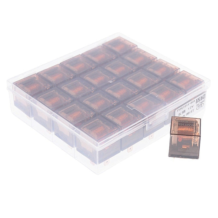 5 PCS 100A Automotive Relay With Indicator Light(24V 4 Plug 100A) - Relays by PMC TechLife | Online Shopping South Africa | PMC TechLife | Buy Now Pay Later Mobicred