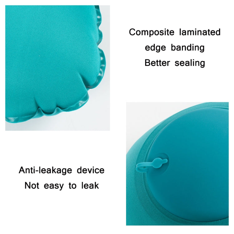 Travel Inflatable Press U-Shaped Neck Guard Pillow, Colour: Milk Silk U018-01���Black��� - Cushions & Pillows by PMC TechLife | Online Shopping South Africa | PMC TechLife | Buy Now Pay Later Mobicred