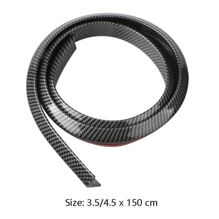 Car Universal Tail Paste Top Wing, Specification: 4.5cm Matte Black - Decorative Strip by PMC TechLife | Online Shopping South Africa | PMC TechLife | Buy Now Pay Later Mobicred