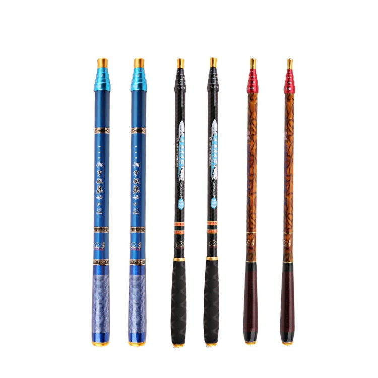 Carbon Short Section Fishing Rod Short Section Positioning Handle Rod, Length: 3.6m(Blue) - Fishing Rods & Accessories by PMC TechLife | Online Shopping South Africa | PMC TechLife | Buy Now Pay Later Mobicred