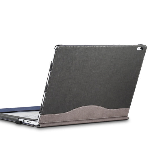 PU Leather Laptop Protective Sleeve For Microsoft Surface Book 2 13.5 inches(Gentleman Gray) - Other by PMC Jewellery | Online Shopping South Africa | PMC Jewellery | Buy Now Pay Later Mobicred