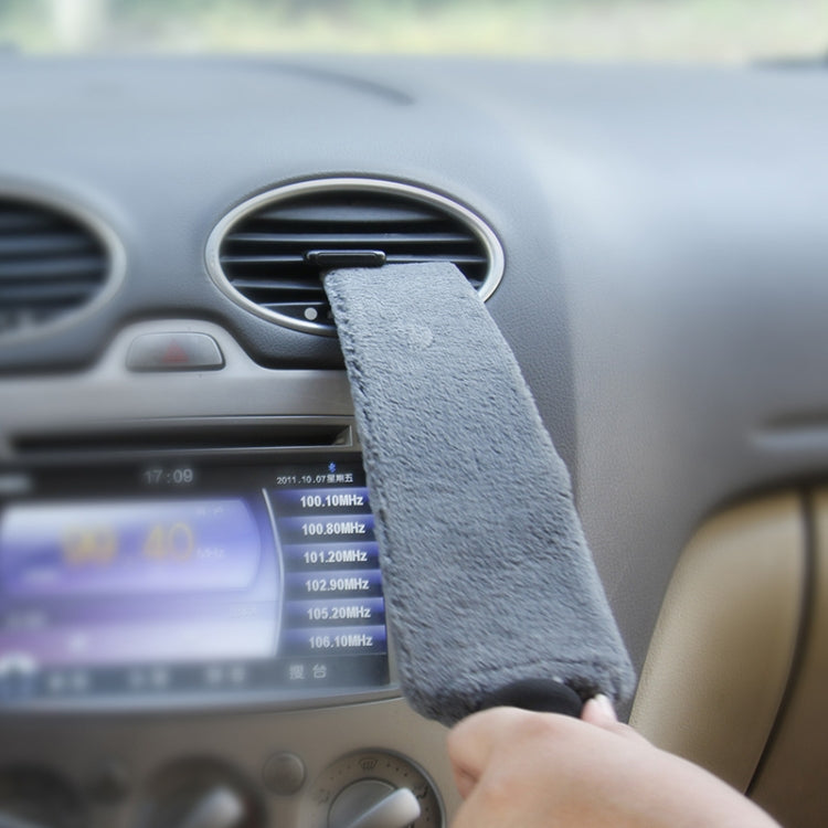 Car Air Outlet Cleaning Brush Interior Cleaning Tool, Style: Ruler Brush+5 PCS Brush - Car washing supplies by PMC TechLife | Online Shopping South Africa | PMC TechLife | Buy Now Pay Later Mobicred