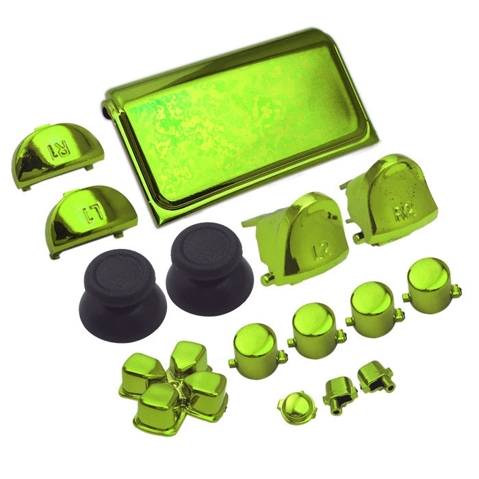 Electroplating Button Set For PS4 Slim(Green) - free shipping - PMC TechLife - Order now!