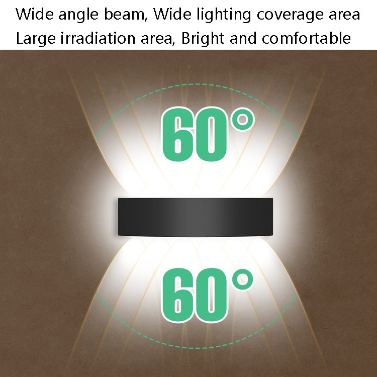 8 LEDs Garden Aluminum Double Head Wall Light(Warm White Light) - free shipping - PMc TechLife - Order now!