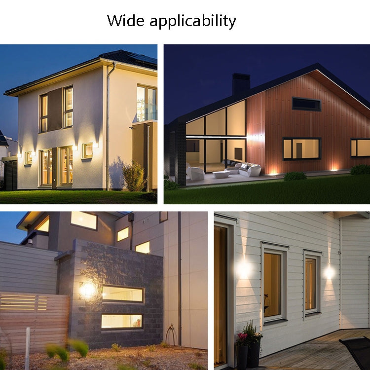 8 LEDs Garden Aluminum Double Head Wall Light(Warm White Light) - free shipping - PMc TechLife - Order now!
