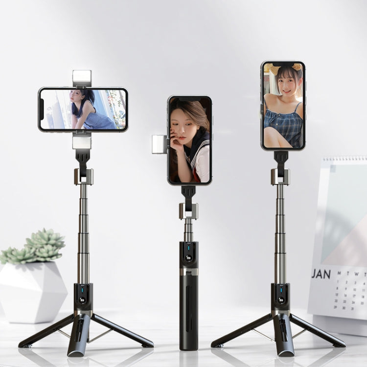 Mobile Phone Tripod Bluetooth Remote Control Live Selfie Stick, Specification: P96D Single Light - Selfie Sticks by PMC TechLife | Online Shopping South Africa | PMC TechLife | Buy Now Pay Later Mobicred