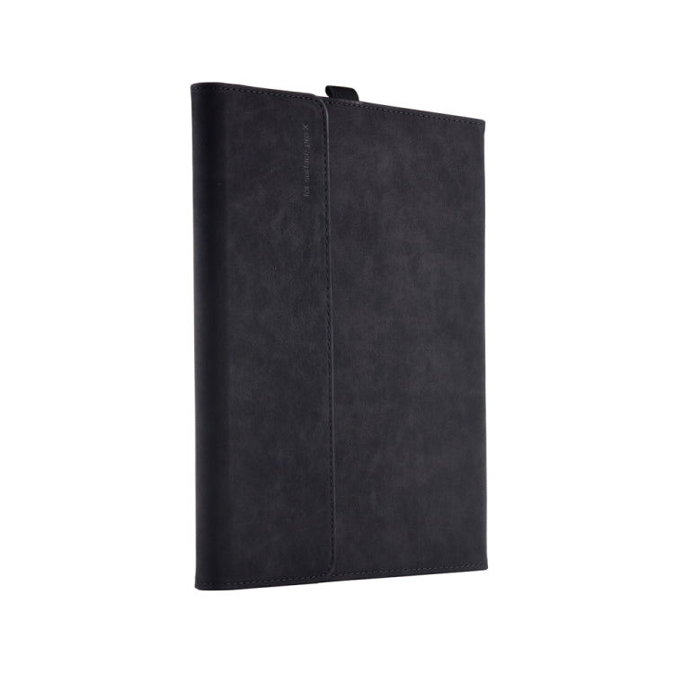 13 inch Leather Tablet Protective Case For Microsoft Surface Pro X, Color: Black + Power Bag - 13.3 inch by PMC Jewellery | Online Shopping South Africa | PMC Jewellery | Buy Now Pay Later Mobicred