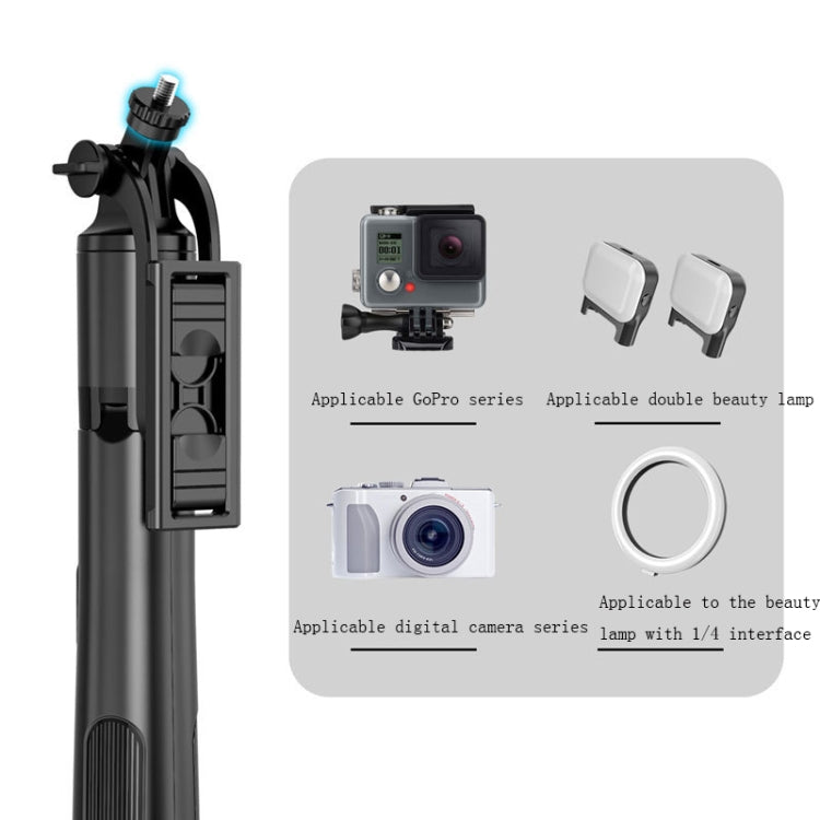 Wireless Bluetooth Selfie Stick Live Telescopic Bracket, Specification: Q05 (Black) - Selfie Sticks by PMC Jewellery | Online Shopping South Africa | PMC Jewellery | Buy Now Pay Later Mobicred