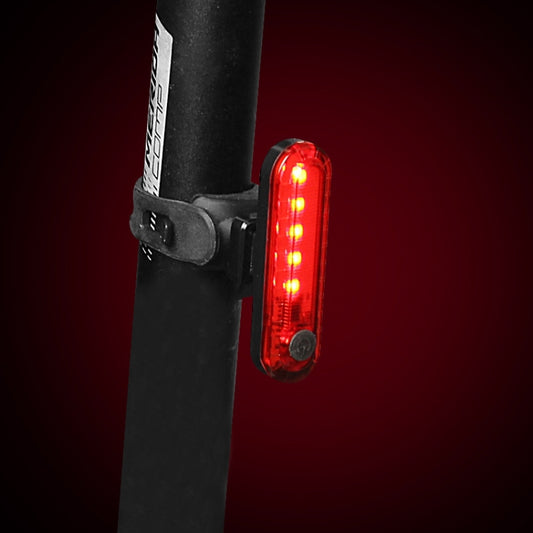 Bicycle Charging Waterproof Warning Light(Red) - Taillights by PMC Jewellery | Online Shopping South Africa | PMC Jewellery | Buy Now Pay Later Mobicred