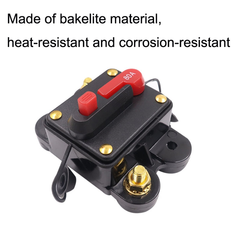 CB2 Car RV Yacht Audio Modification Automatic Circuit Breaker Switch, Specification: 40A - Fuse by PMC TechLife | Online Shopping South Africa | PMC TechLife | Buy Now Pay Later Mobicred