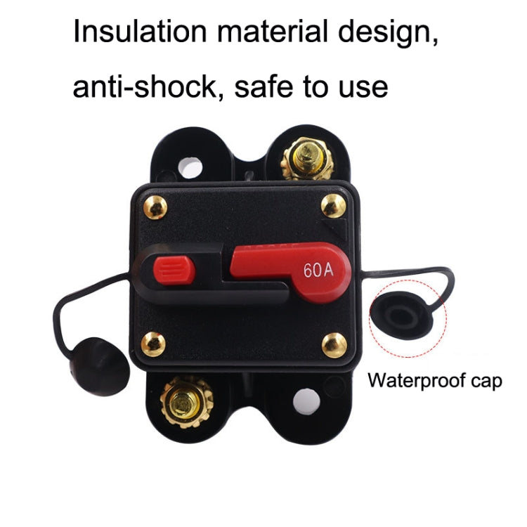 CB2 Car RV Yacht Audio Modification Automatic Circuit Breaker Switch, Specification: 100A - Fuse by PMC TechLife | Online Shopping South Africa | PMC TechLife | Buy Now Pay Later Mobicred