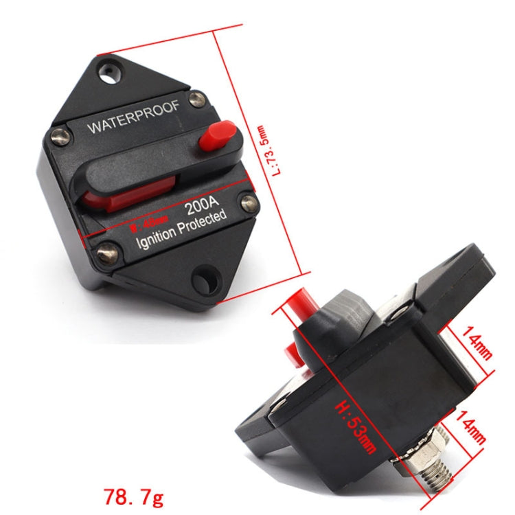 CB10 Car Audio Modified Automatic Circuit Breakerion, Specification: 150A - Fuse by PMC TechLife | Online Shopping South Africa | PMC TechLife | Buy Now Pay Later Mobicred