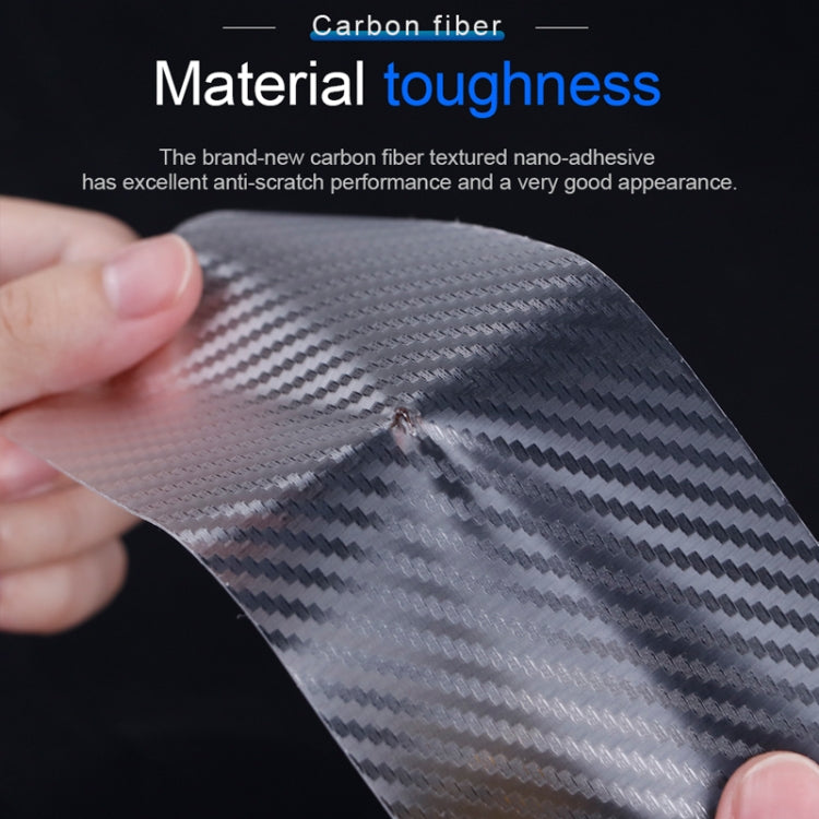 20cm x 3m Car Carbon Fiber Bumper Anti-Collision Strip - Anti Collision Sticker by PMC TechLife | Online Shopping South Africa | PMC TechLife | Buy Now Pay Later Mobicred