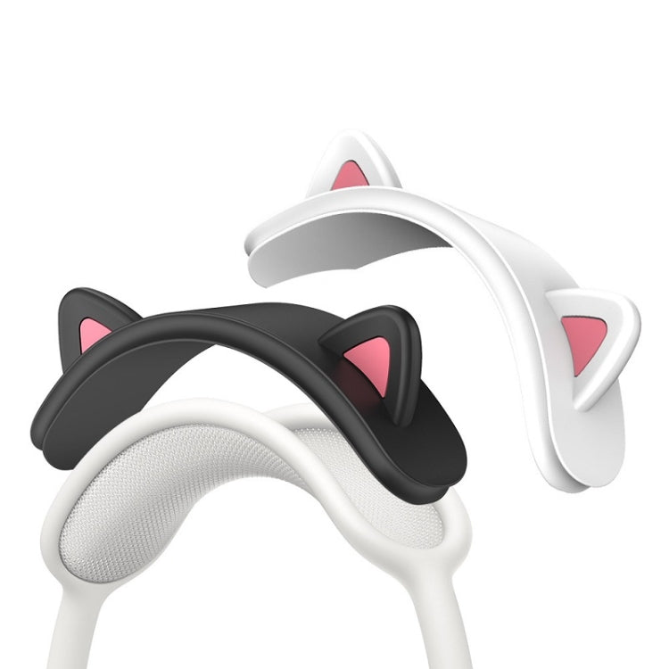 Cat-Ear Silicone Beam Cover For AirPods Max(Black) - For AirPods Max by PMC TechLife | Online Shopping South Africa | PMC TechLife