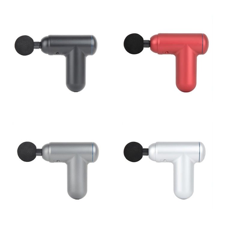 J12A Mini Vibrating Massage Button Type Fascia Gun, Specification: Gray - free shipping - PMC TechLife - Order now!