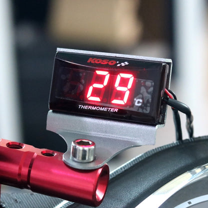 KOSO Motorcycle Water Tank Thermometer(Blue Light) - Electrical Instruments by KOSO | Online Shopping South Africa | PMC Jewellery | Buy Now Pay Later Mobicred
