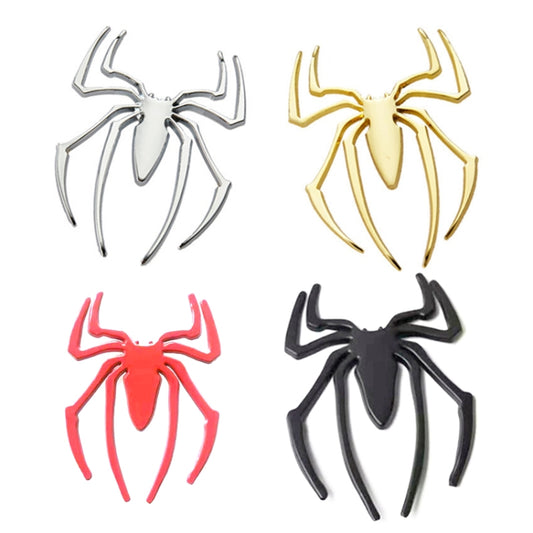 10 PCS Metal Three-Dimensional Spider Car Sticker, Color Random Delivery - 3D Metal Sticker by PMC Jewellery | Online Shopping South Africa | PMC Jewellery | Buy Now Pay Later Mobicred