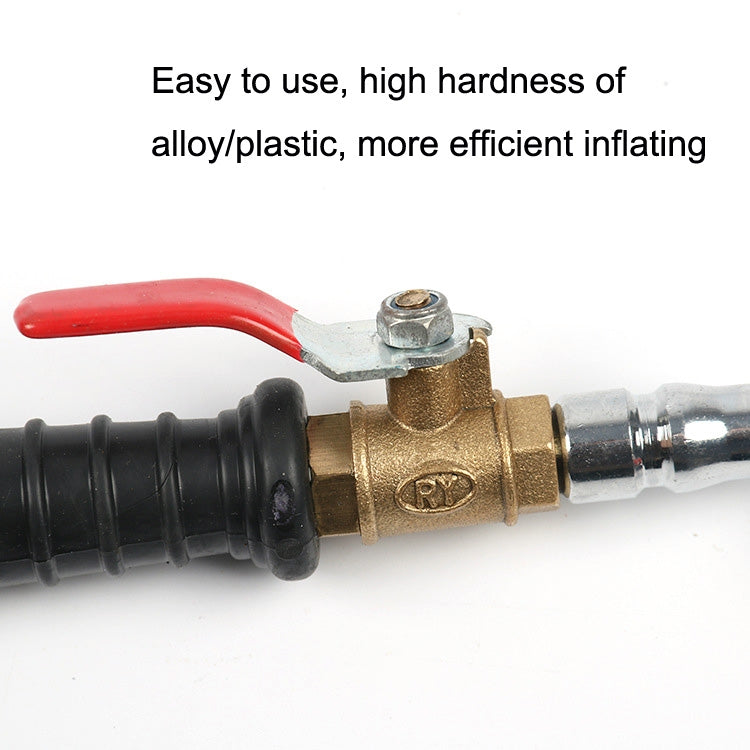Car Tire Double-Ended Air Nozzle, Specification: Straight Handle - Other Tools by PMC TechLife | Online Shopping South Africa | PMC TechLife | Buy Now Pay Later Mobicred
